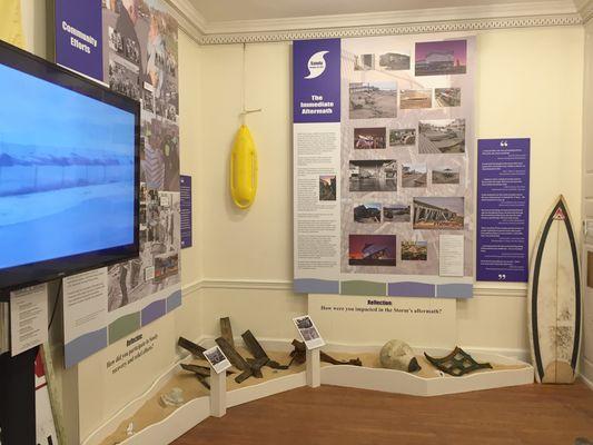 Hurricane Sandy remembered at Monmouth County Historical Associayion in Freehold.