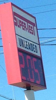 Gas is cheap in Lafayette $2.05