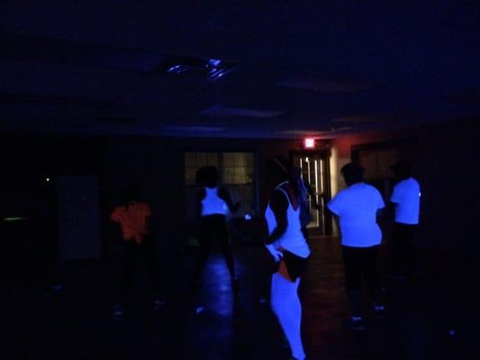 White out Zumba party!