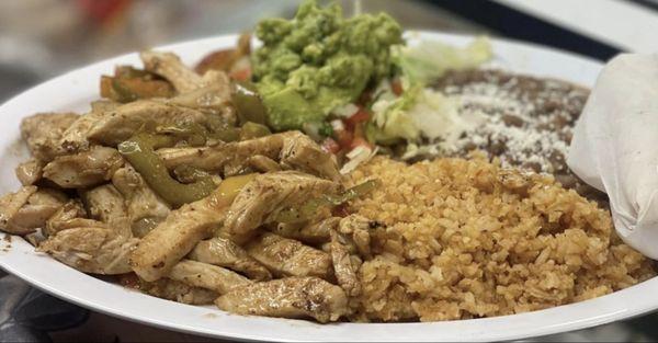 Are you hungry? Try our full meals like carne asada and chili relleno