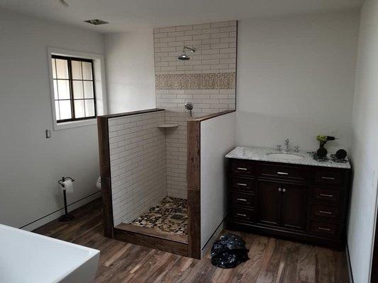 Bathroom remodel