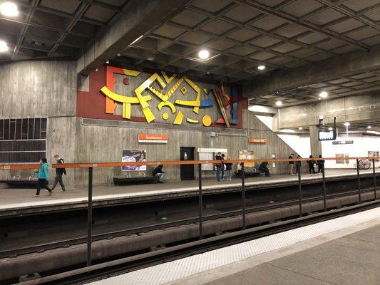 View of Midtown Station Southbound side.