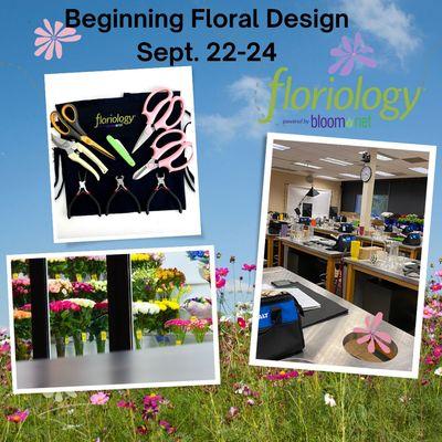 Join us for an in person floral design class. This class is all about the basics.