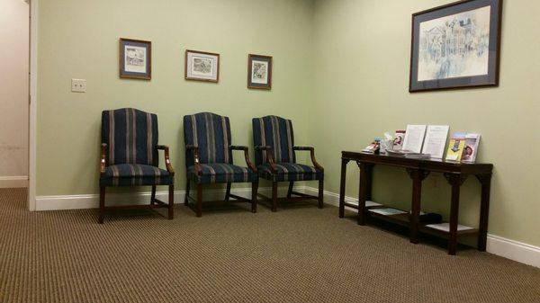 It's just a waiting room.