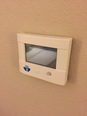 Non-functional wall thermostat