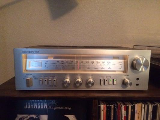 Japanese receiver I got at Dallas Vintage Audio sold at a great price.