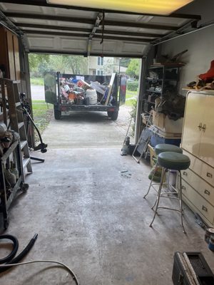 We love doing Garage Clean Ups!