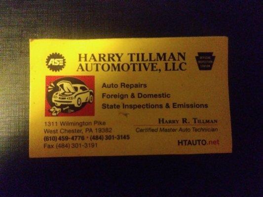 Harry Tillman Automotive