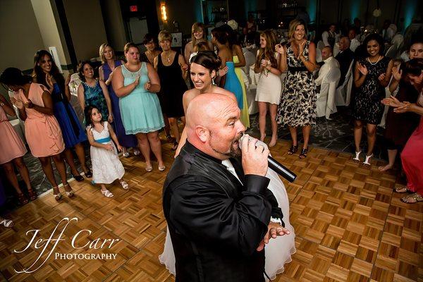 DJ Shane MC's another fantastic wedding reception in Melbourne, FL - photography by Jeff Carr!