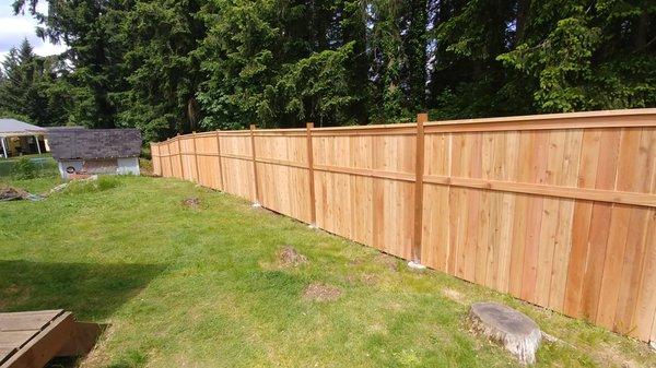 new fence