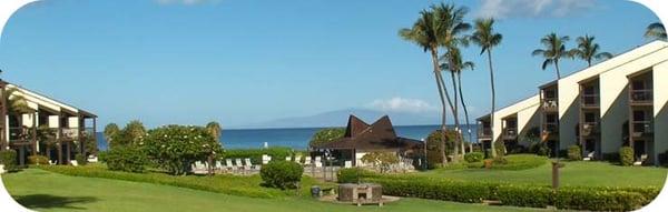 Ocean view at Hale Kamaole.