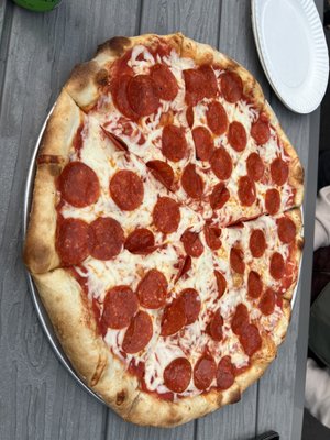 Pepperoni pizza