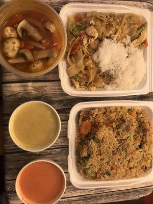 A SimplyThai meal delivered!