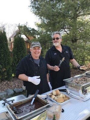 Thank you Gary Stahl and Joe for the awesome pig roast you provided for my grandmas 100th birthday party! The pig was some delicious eats!!