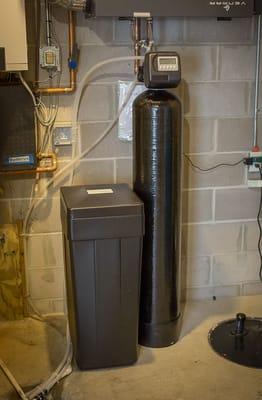 Water softener install, Lake Elmo.