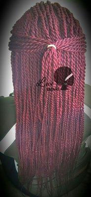 Senegalese twists in all colors