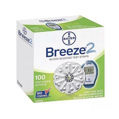 Breeze2  tiras para prueba de diabetes