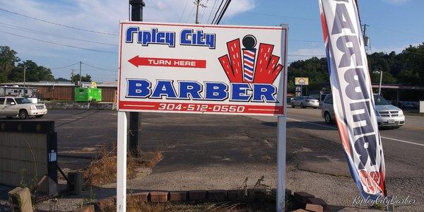 New sign for the BarberShop