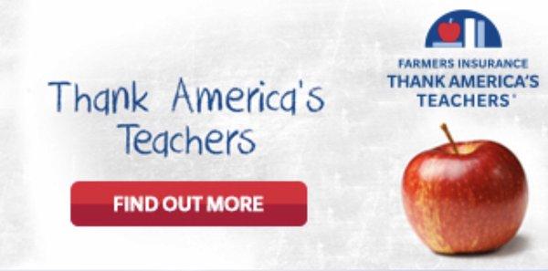 Farmers supports local teachers across our nation. Teachers qualify for discounts in TN