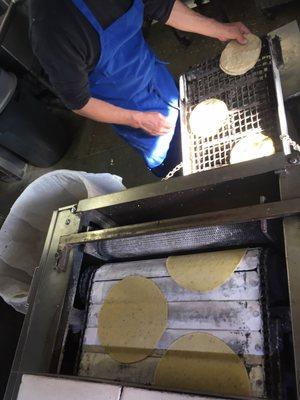 Warm Tortillas made everyday!!