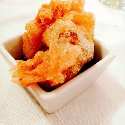 Tempura on soy.