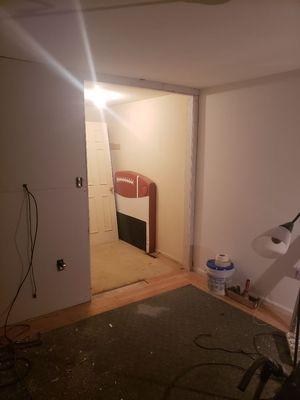 Drywall/electric