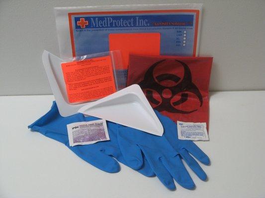 Biohazard Spill Clean Up Kit #B3069