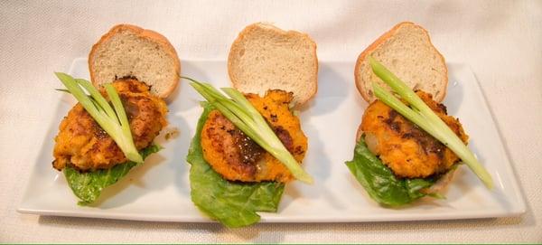 Jerk Salmon Sliders