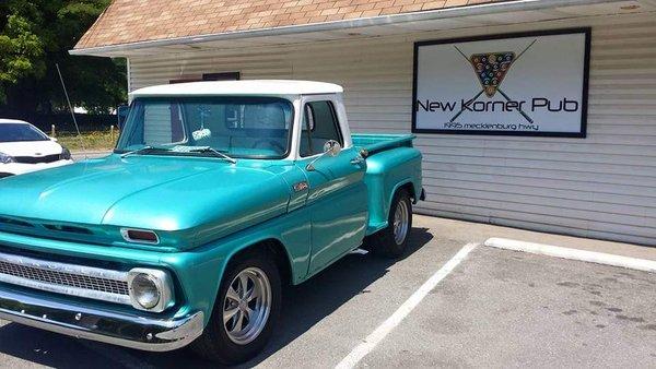 Classic truck at a classic bar!