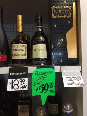 What great Hennessy Prices tooo!! Happy New Years!!