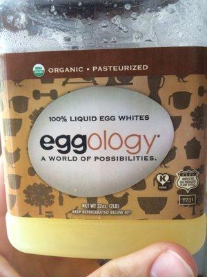 Purest protein on the planet (ok to plagiarize, eggology!).