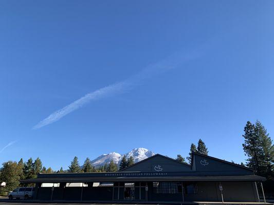 View from the Front of our Church.