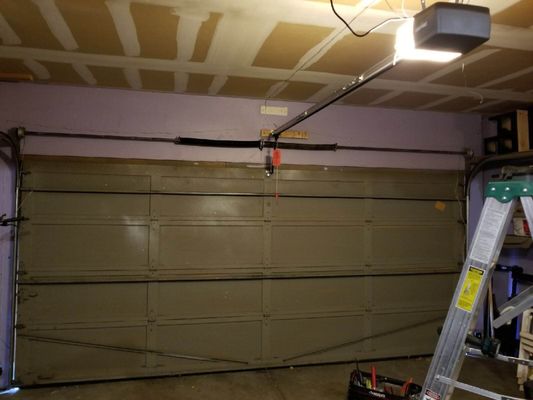 Garage door repair