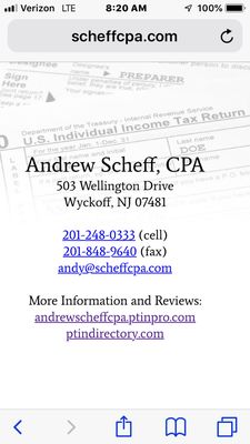 Andrew Scheff, CPA