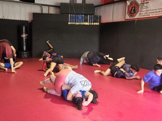 grappling module
(bjj/wrestling)
kids-teens-adults-seniors-all levels 
family classes