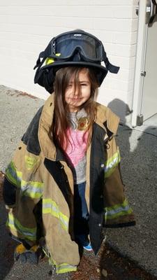 A visit from Vallejo Fire Department