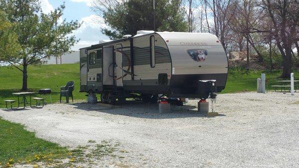 Big RVs or small tents, we got room for it all.  Call today for more information.