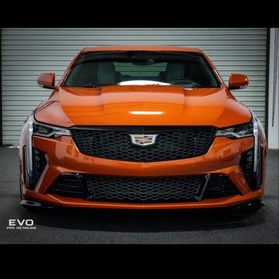 XPEL Paint protection film and ceramic coating for the CTS V