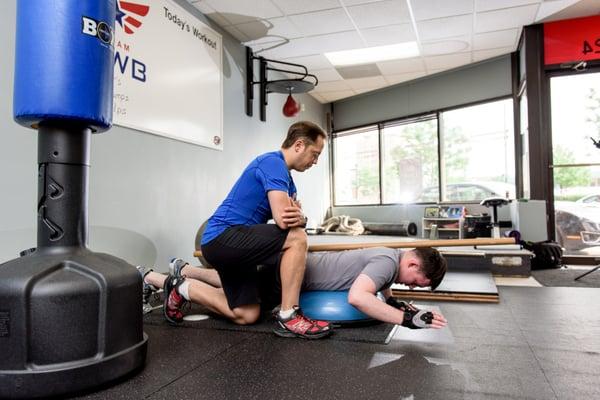 Corrective Exercise and mobilization.