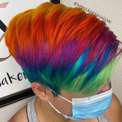 Rainbow Hair