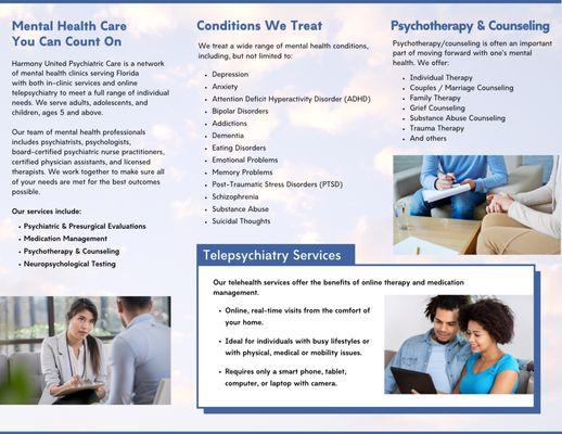 Harmony United Psychiatric Care - Palm Harbor