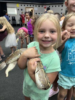 The always popular reptile day here at Eagle Eye.