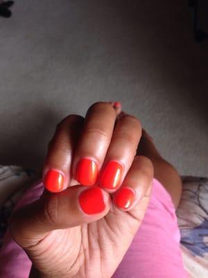 My gel mani