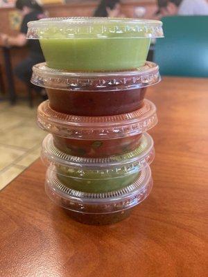 They have salsas for every tastebud!