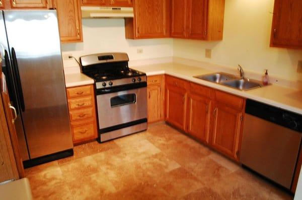 An updated kitchen with new appliances makes your home easier to rent, and able to command better rent prices...