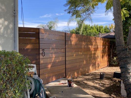 New fence with Mangaris