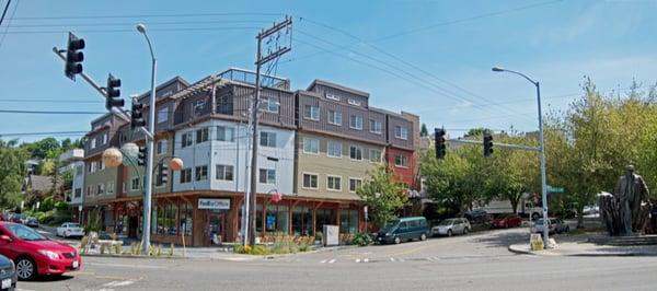 Right next to Lenin in the Center of Fremont.