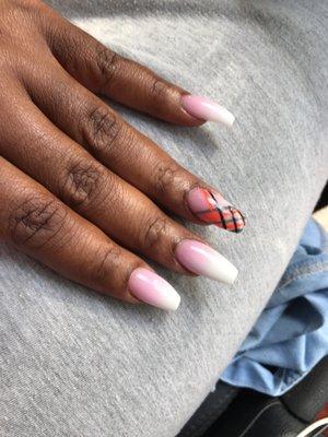 Huey always does such an amazing join on my Aubrey nails!