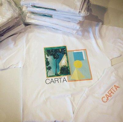 For Carta clothing line.