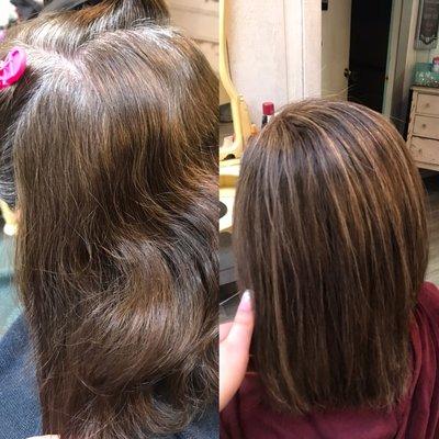 Root touch-up & Highlight